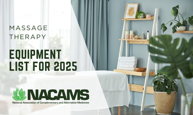 Massage Therapy Equipment List for 2025