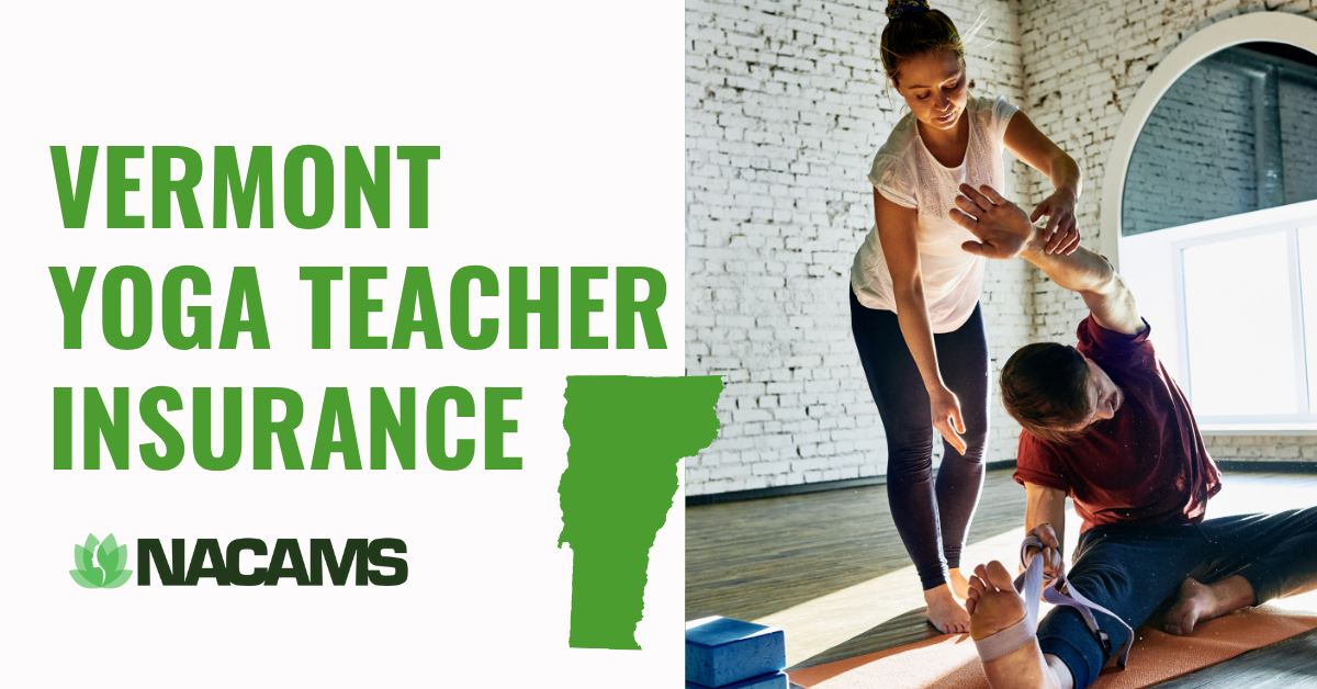 Vermont yoga teacher insurance