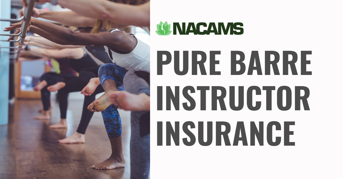 Pure Bar Instructor Insurance